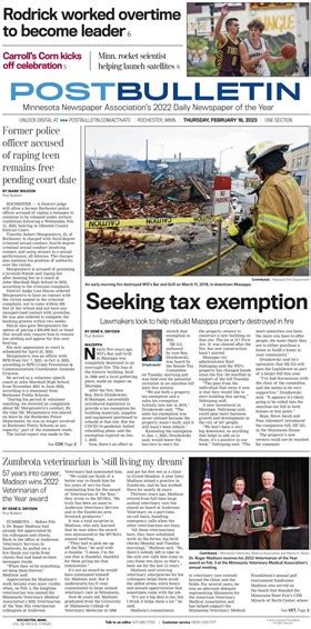 bulletin newspaper|Rochester Post Bulletin: Contact Details and Business Profile.
